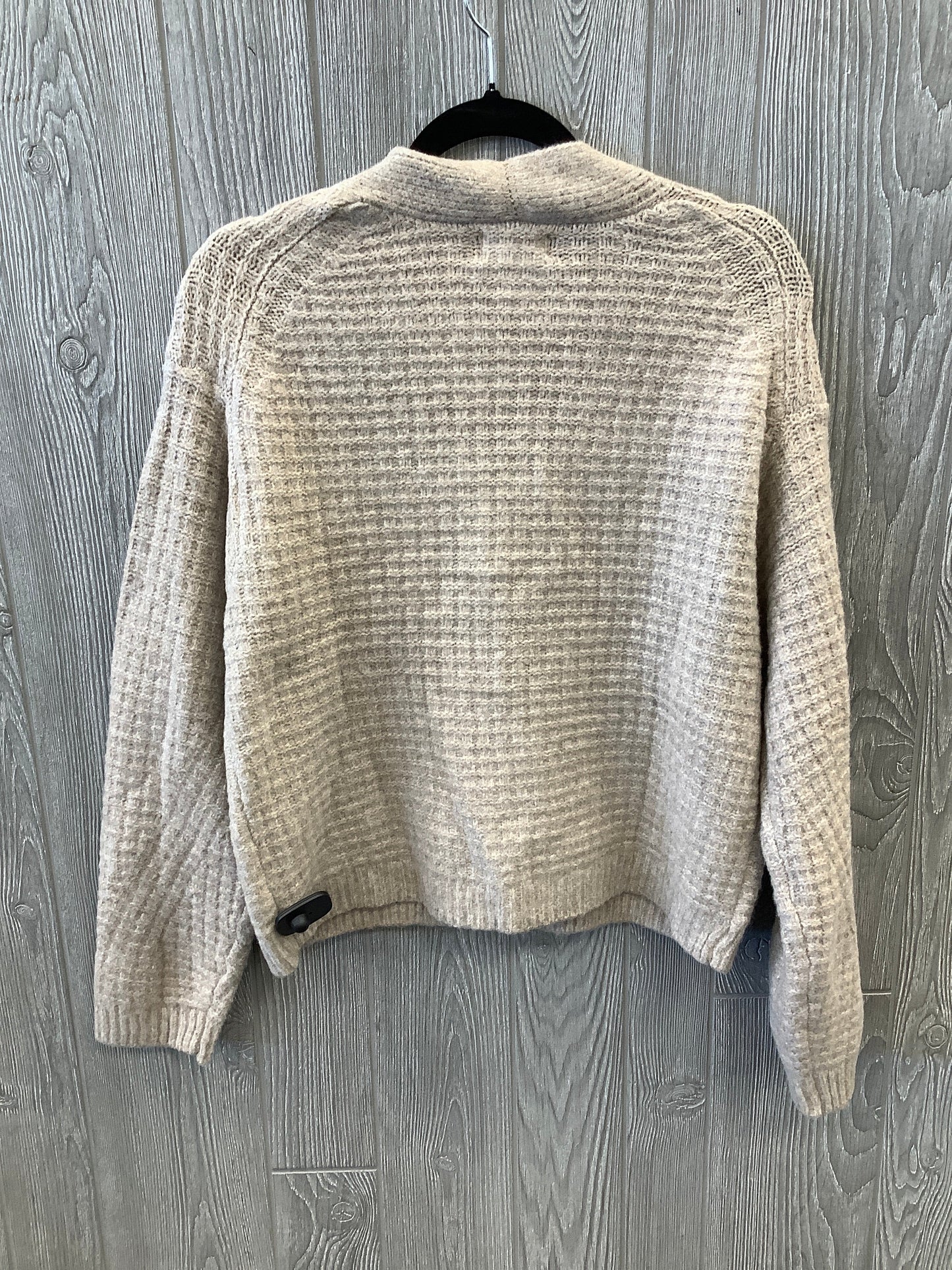 Sweater Cardigan By Universal Thread In Tan, Size: M