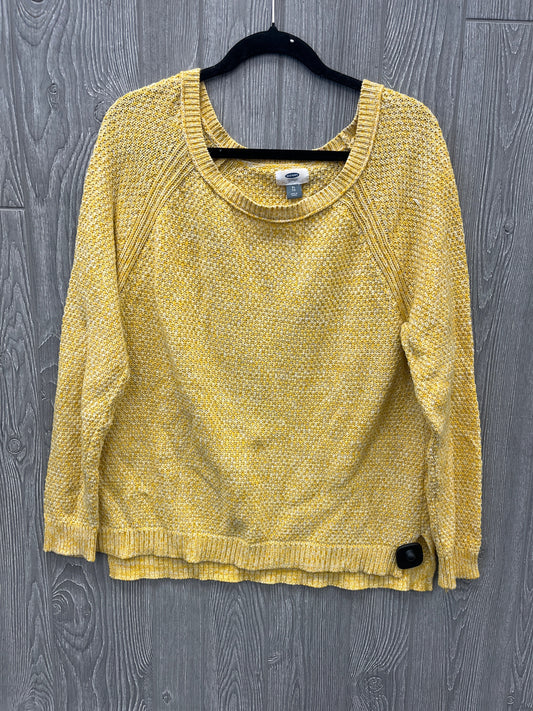 Sweater By Old Navy In Yellow, Size: Xl