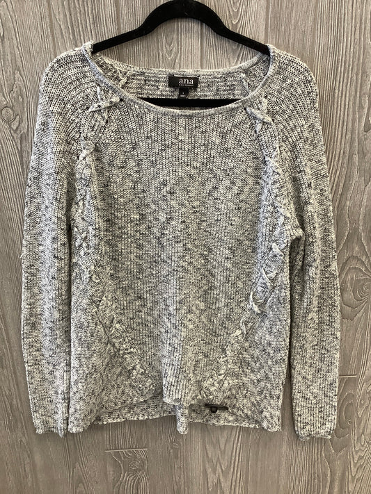 Sweater By Ana In Grey, Size: L