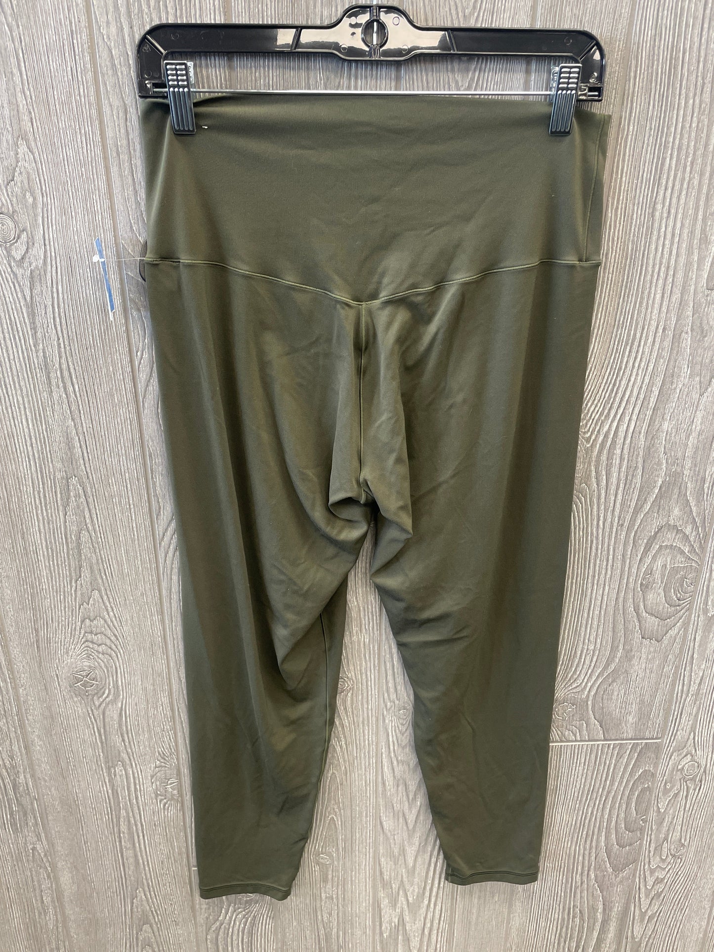 Athletic Leggings By Aerie In Green, Size: Xl