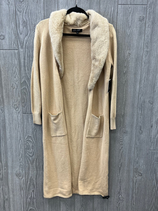 Sweater Cardigan By Clothes Mentor In Brown, Size: S