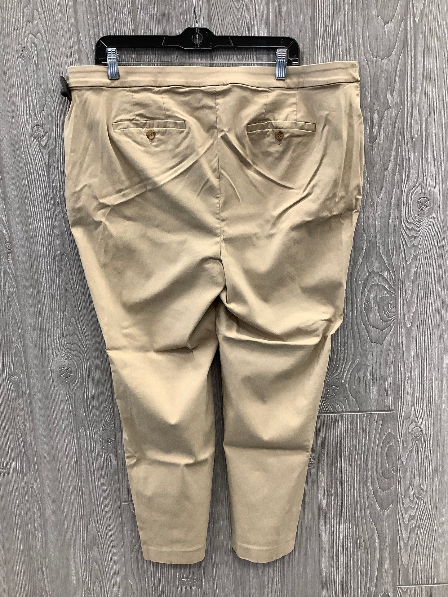 Pants Chinos & Khakis By Lane Bryant In Tan, Size: 20