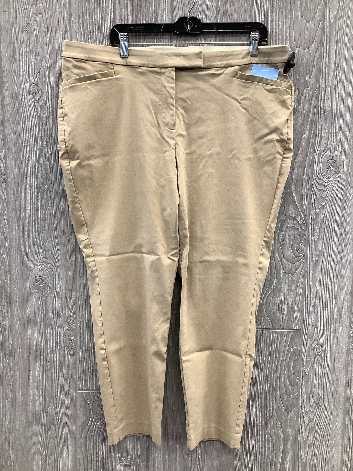 Pants Chinos & Khakis By Lane Bryant In Tan, Size: 20