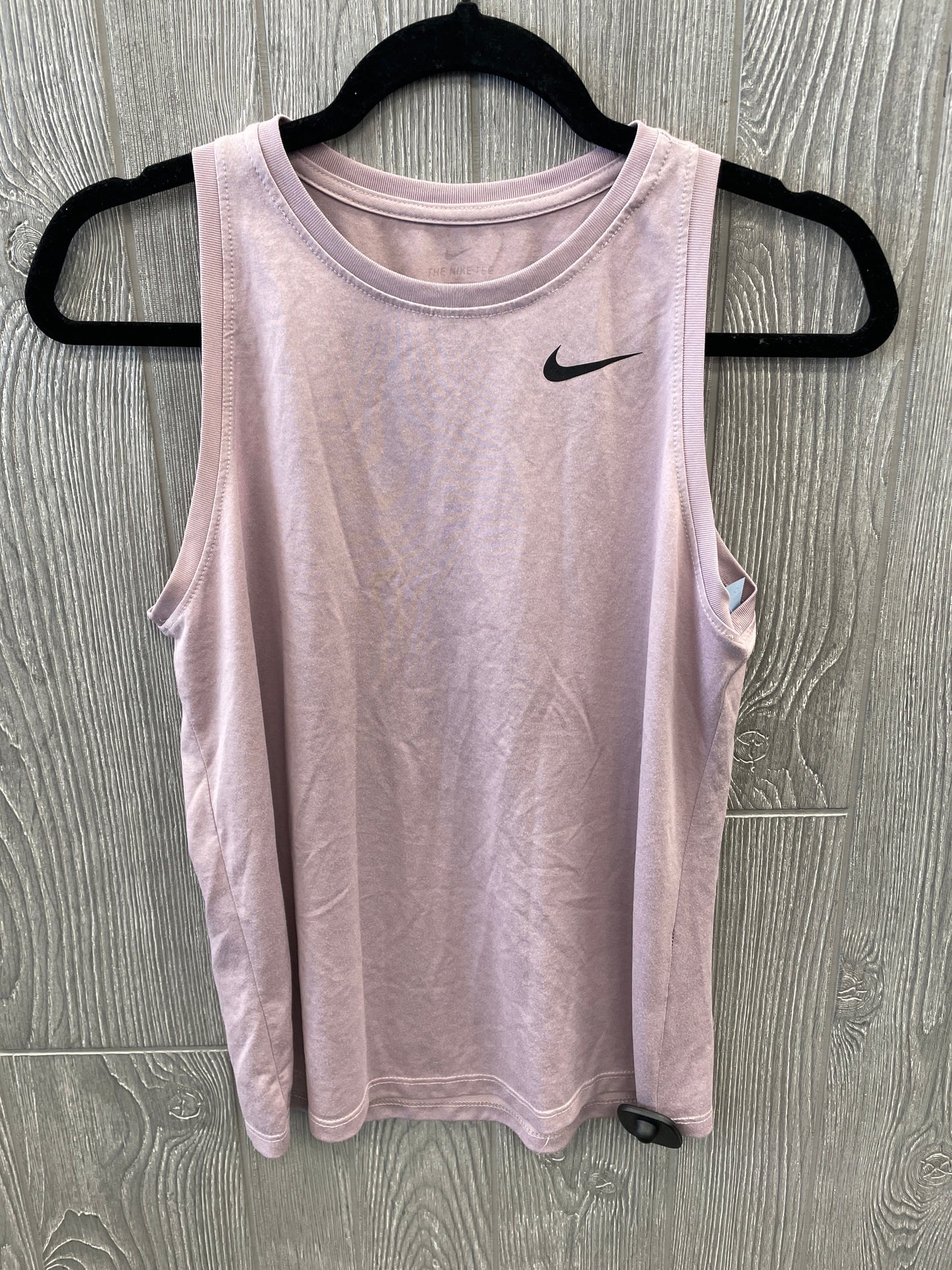 Athletic Tank Top By Nike Apparel In Purple, Size: S