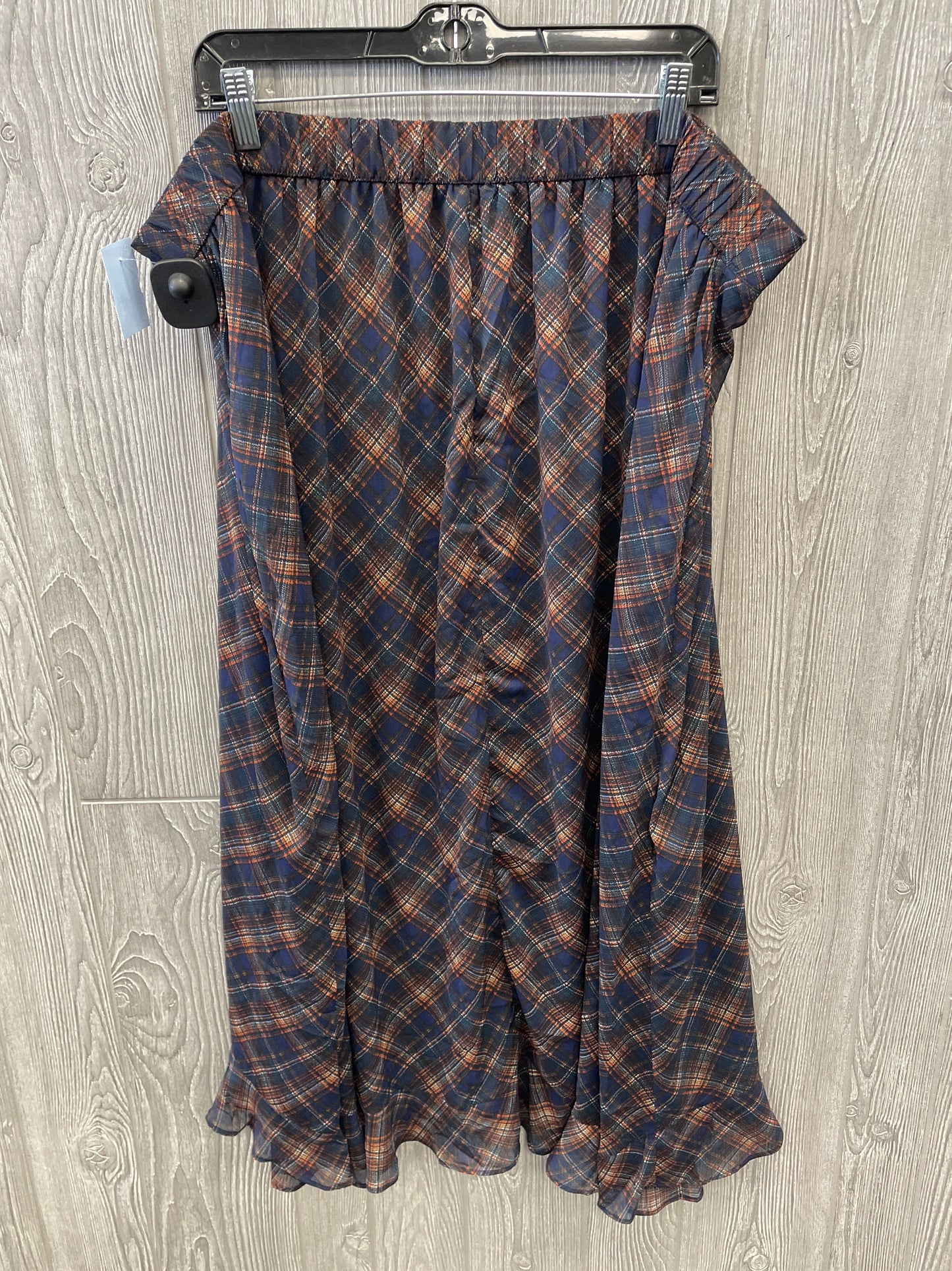 Skirt Maxi By Maurices In Plaid Pattern, Size: 2x