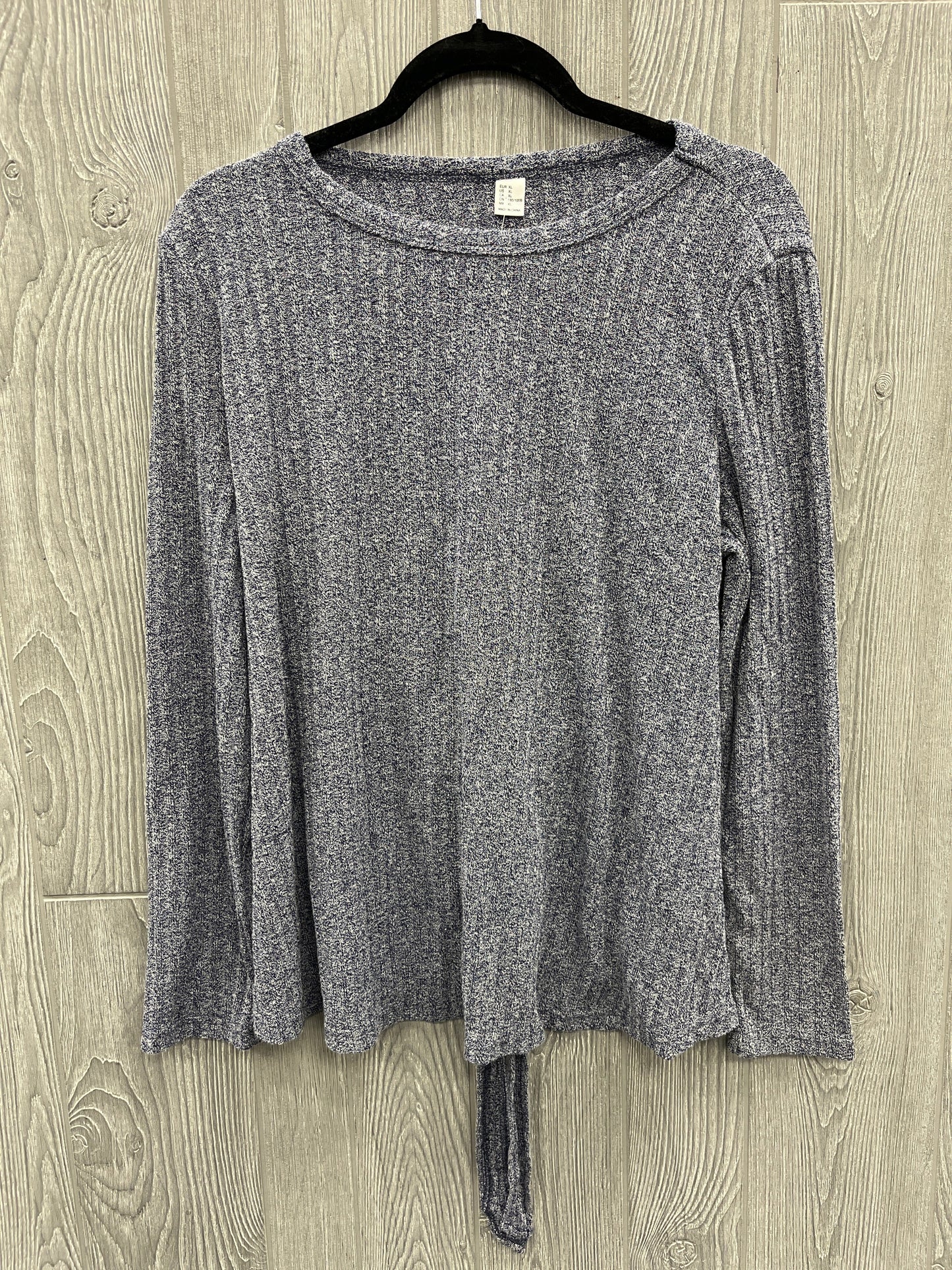 Top Long Sleeve By Clothes Mentor In Blue, Size: Xl