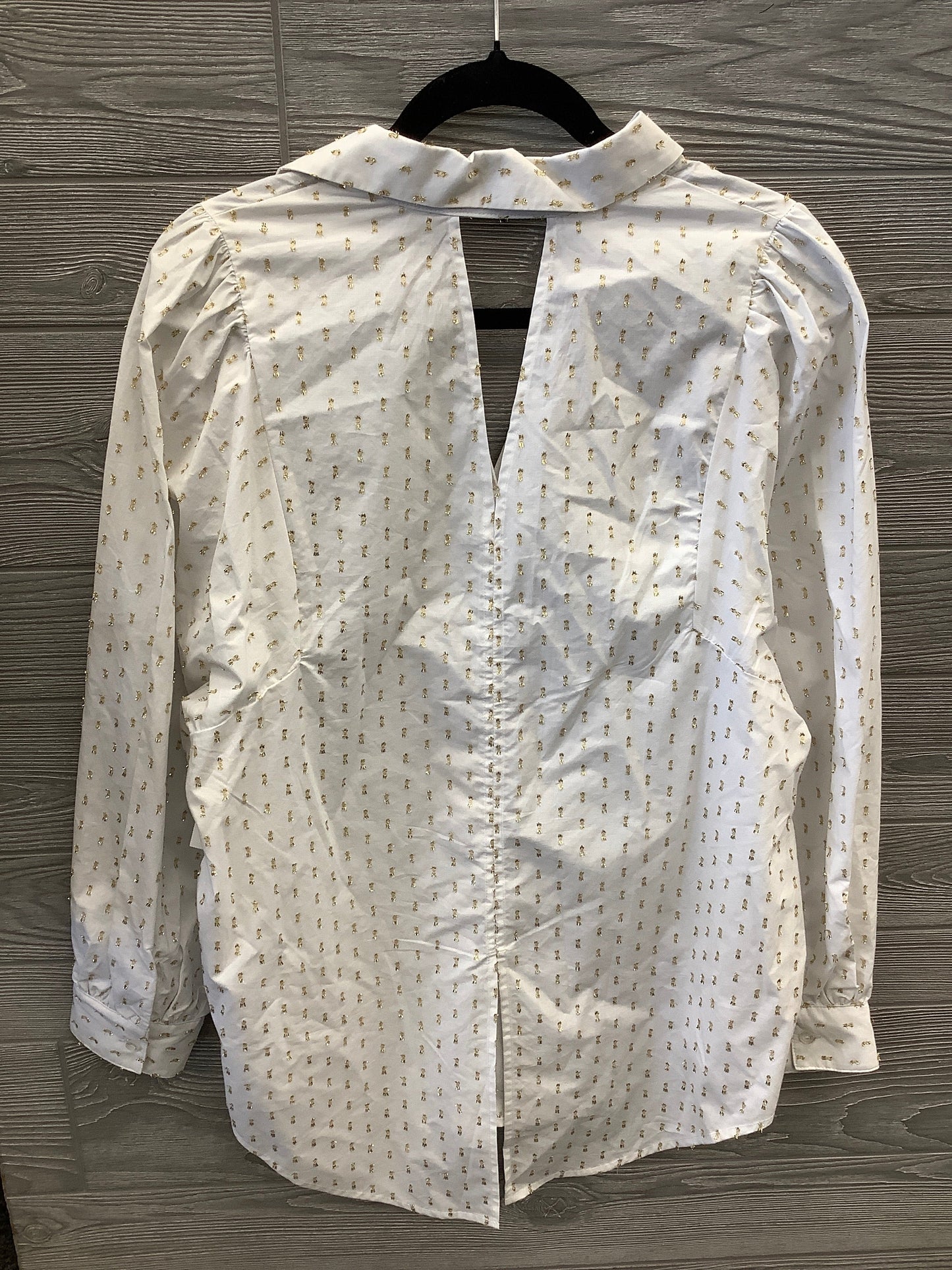 Top Long Sleeve By Marc New York In White, Size: M