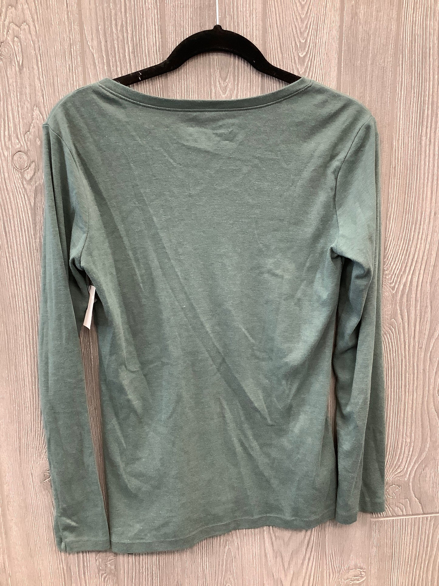 Top Long Sleeve Basic By Eddie Bauer In Green, Size: M