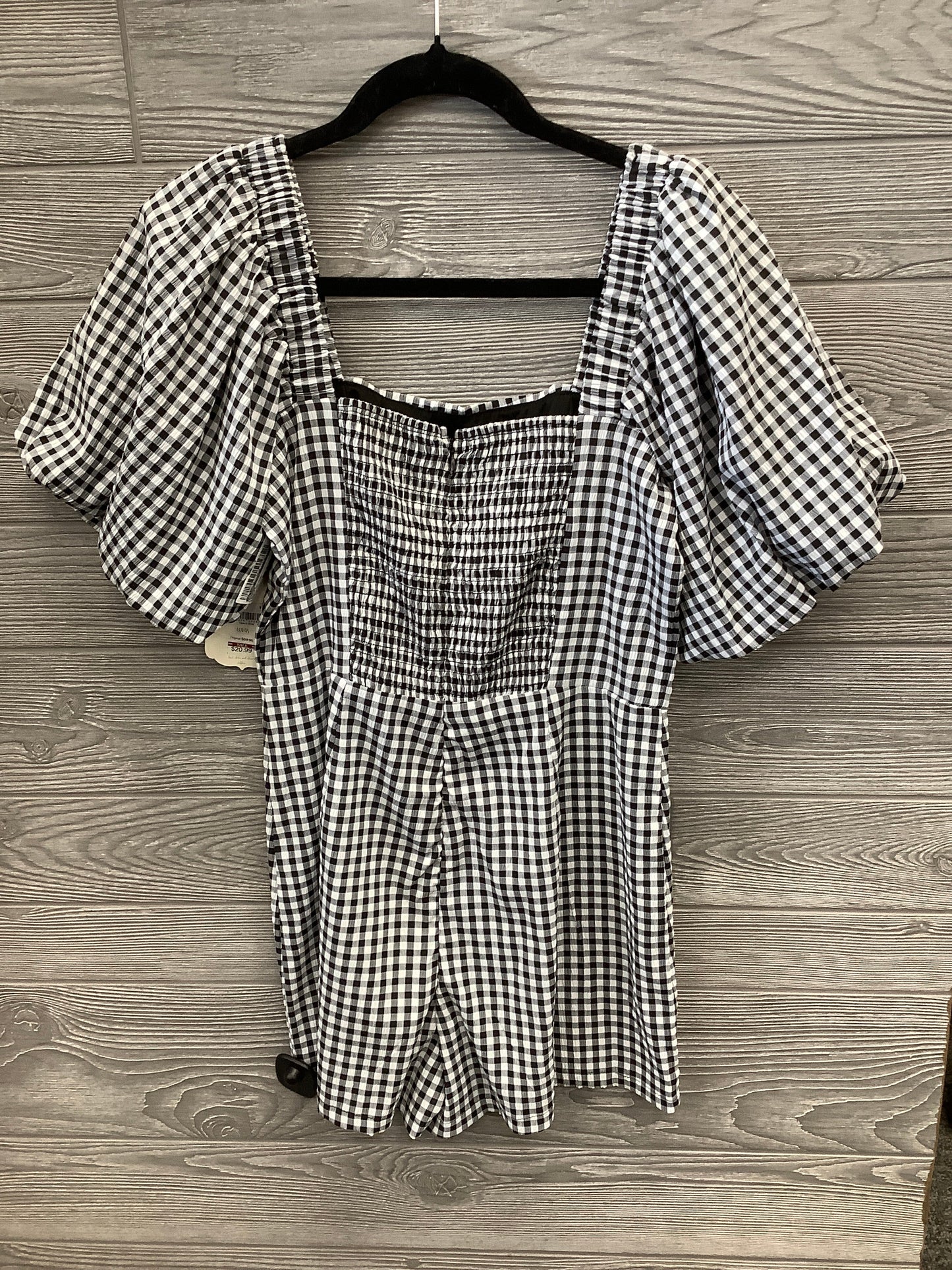 Romper By Altard State In Plaid Pattern, Size: M