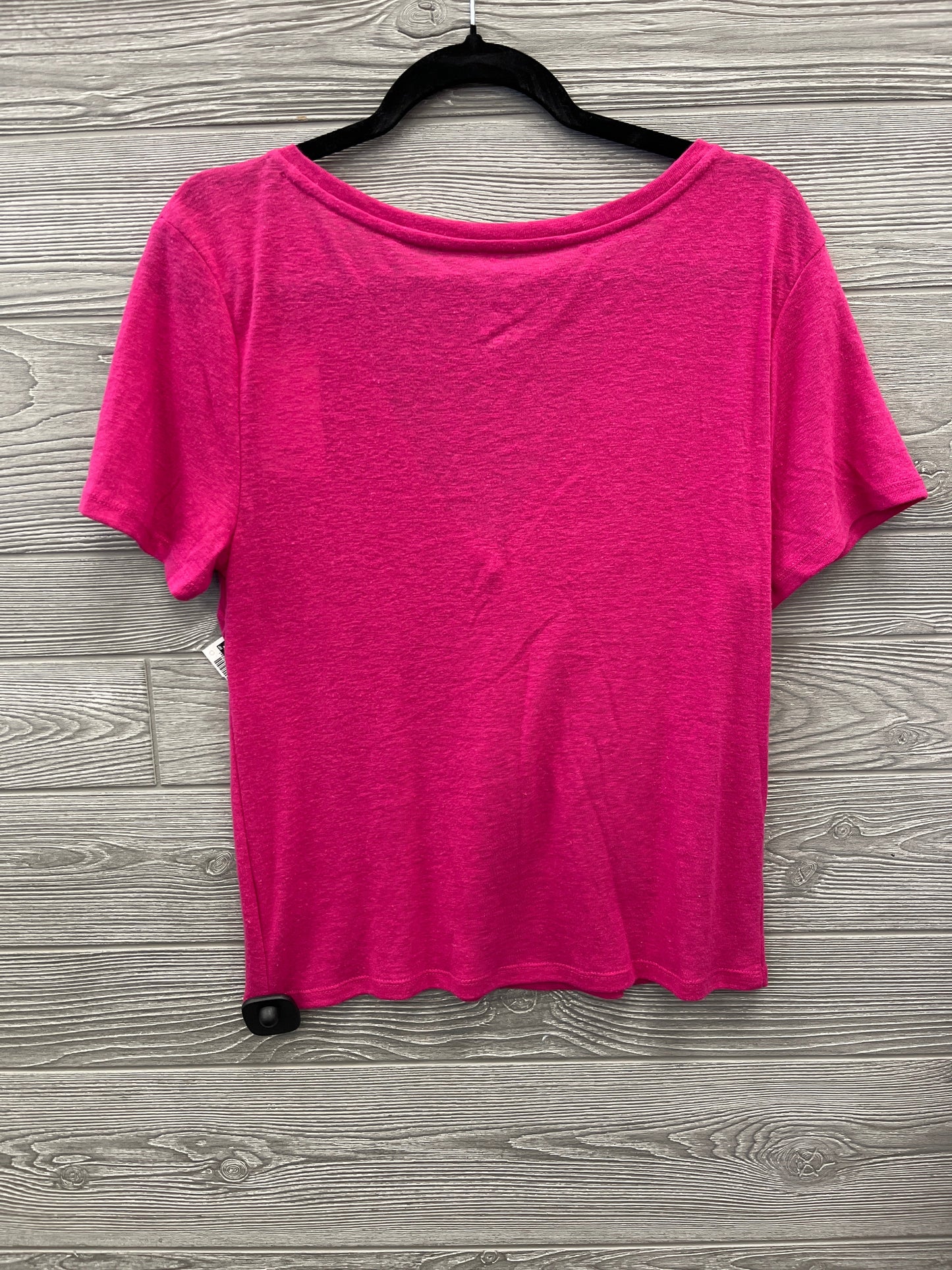 Top Short Sleeve By A New Day In Pink, Size: M