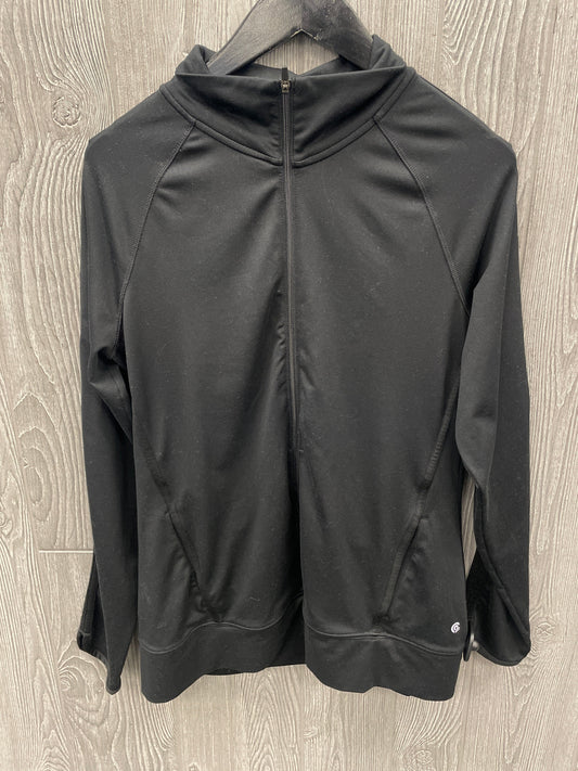 Athletic Jacket By Champion In Black, Size: L