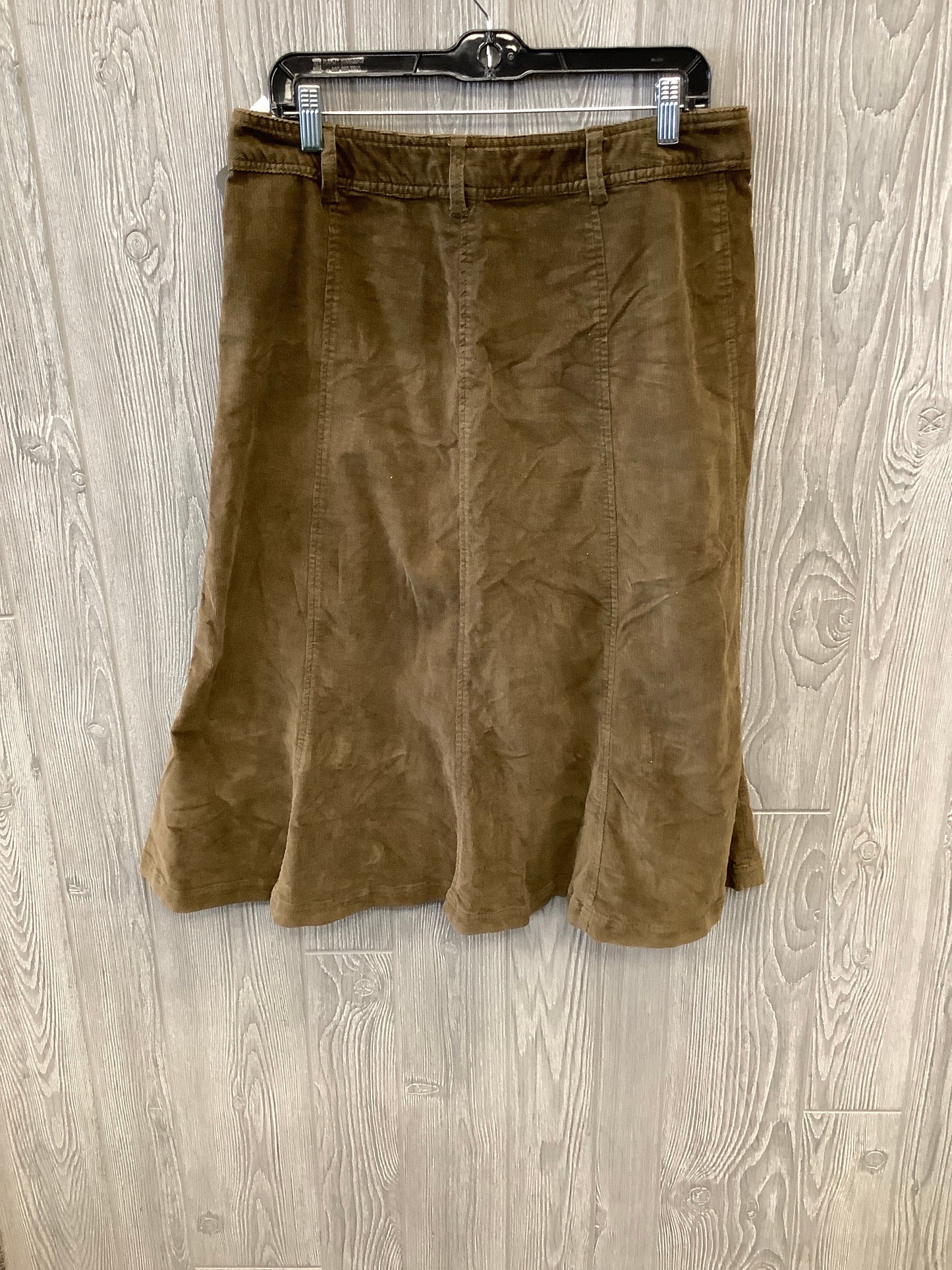 Skirt Midi By Aventura In Brown, Size: 10