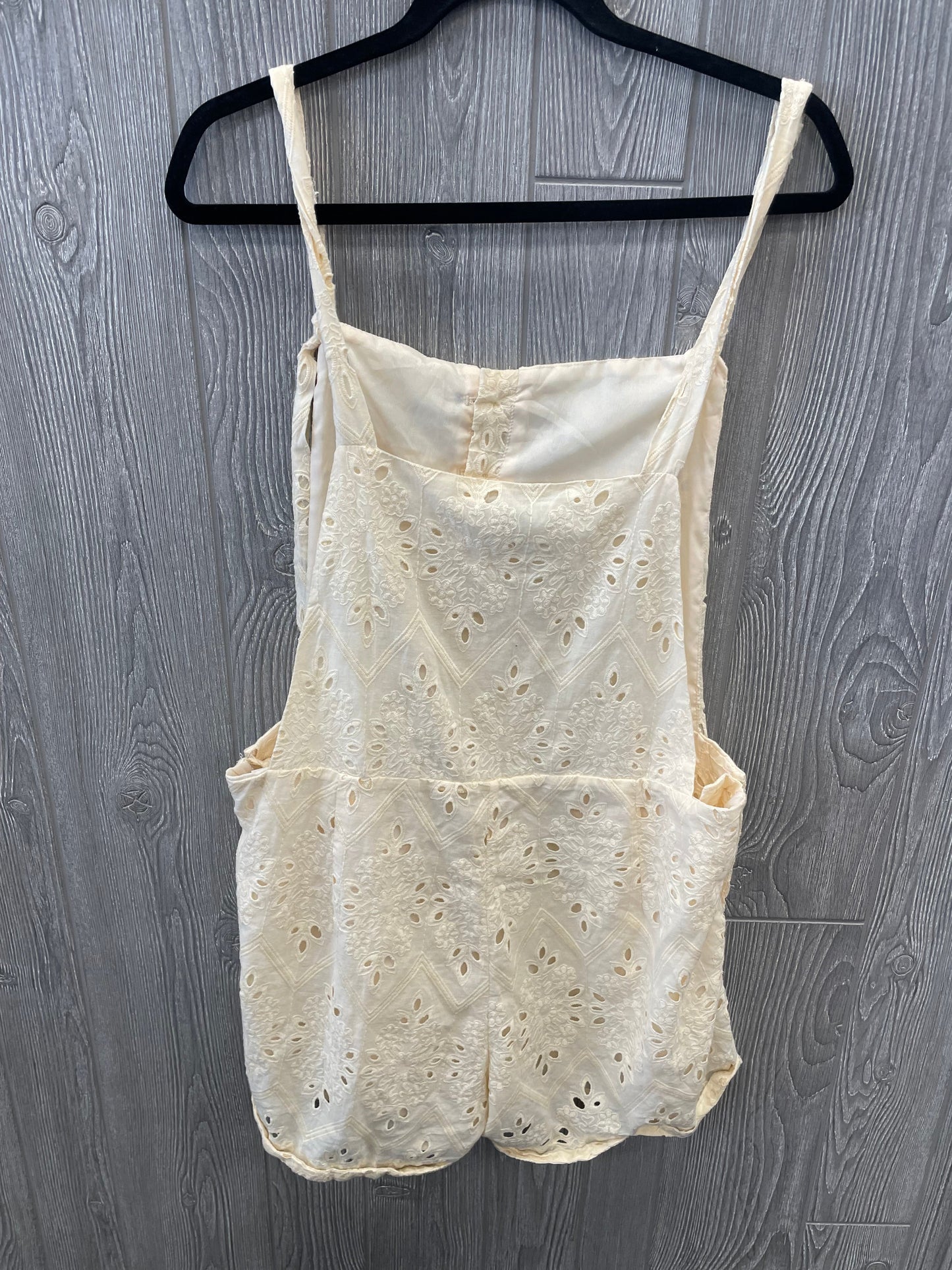 Romper By Davi & Dani In Cream, Size: L