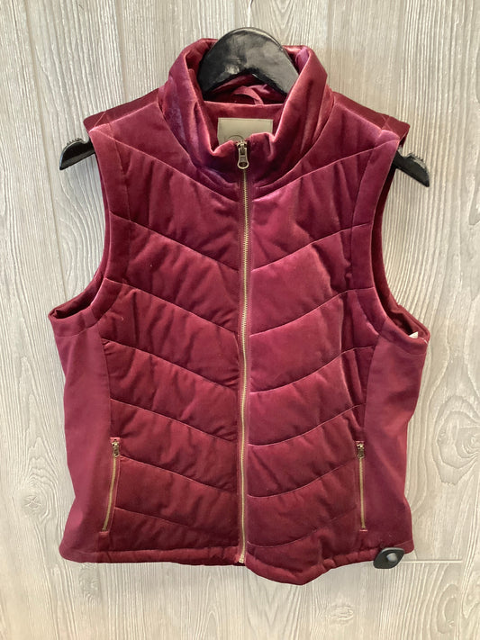 Vest Other By Maurices In Purple, Size: L