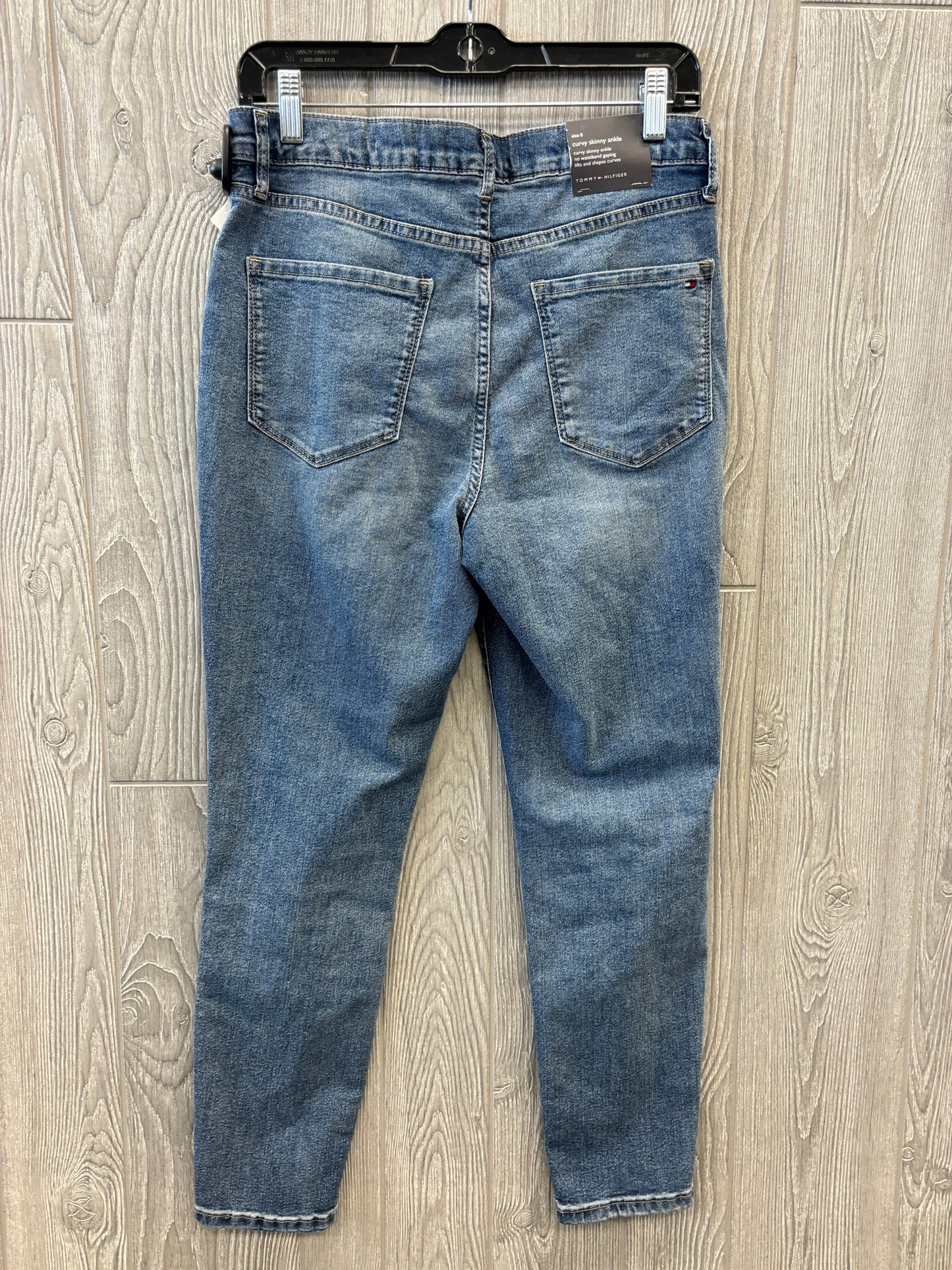 Jeans Skinny By Tommy Hilfiger In Blue Denim, Size: 8