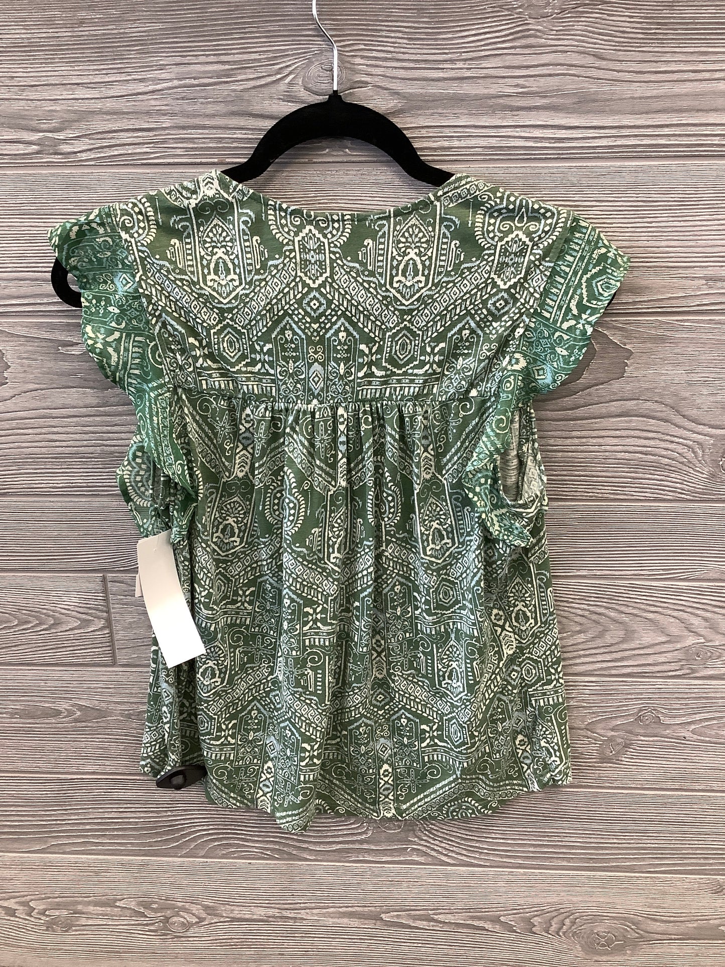 Top Sleeveless By Lucky Brand In Green, Size: Sp