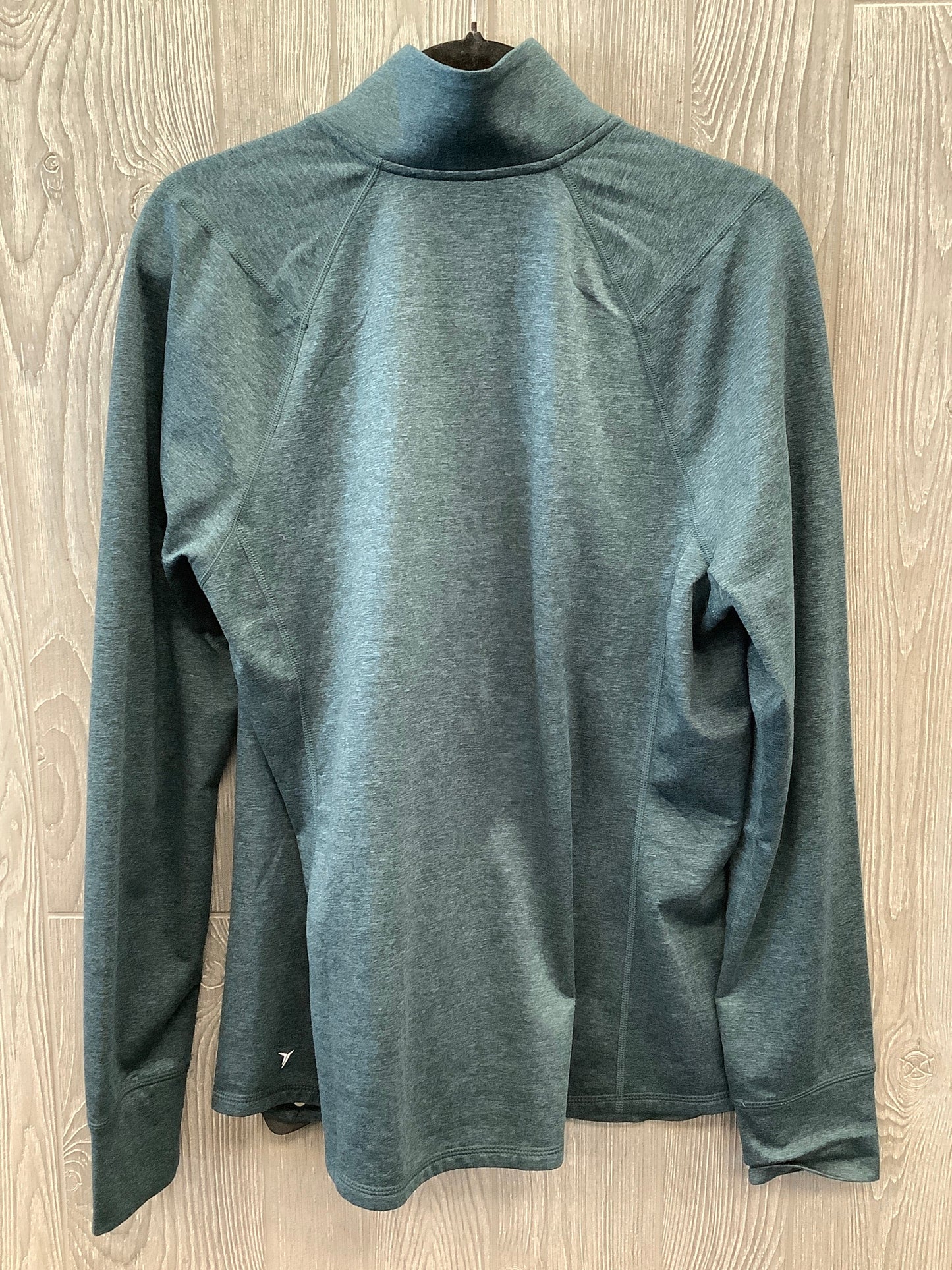 Athletic Jacket By Old Navy In Green, Size: Xl