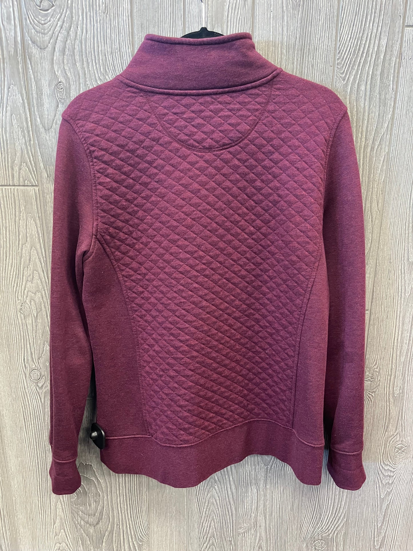 Sweatshirt Collar By L.l. Bean In Purple, Size: M