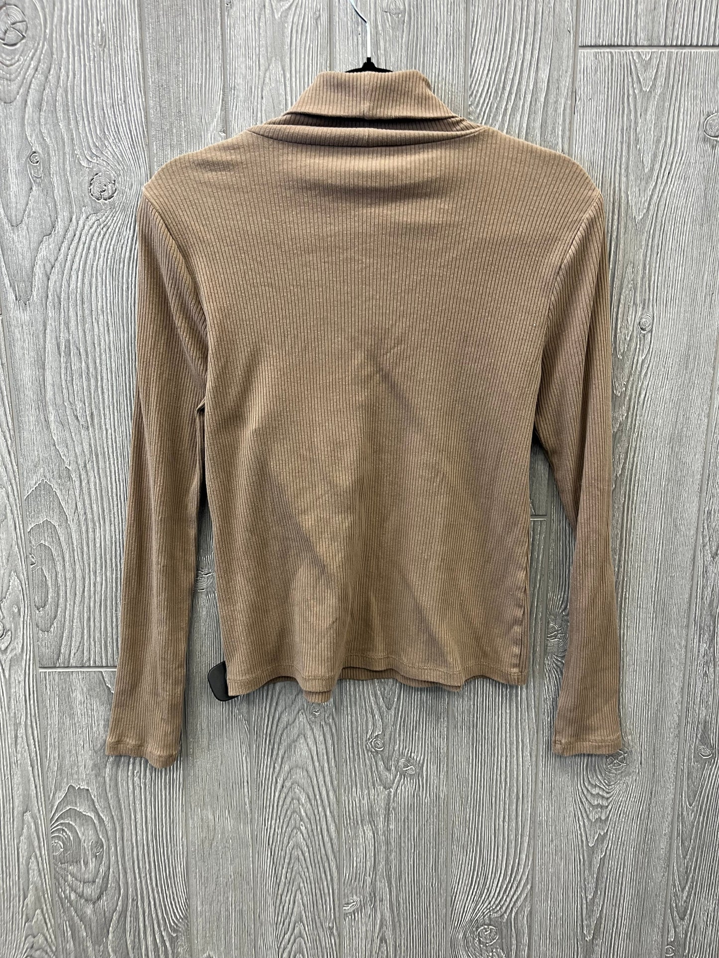 Top Long Sleeve By Old Navy In Brown, Size: M