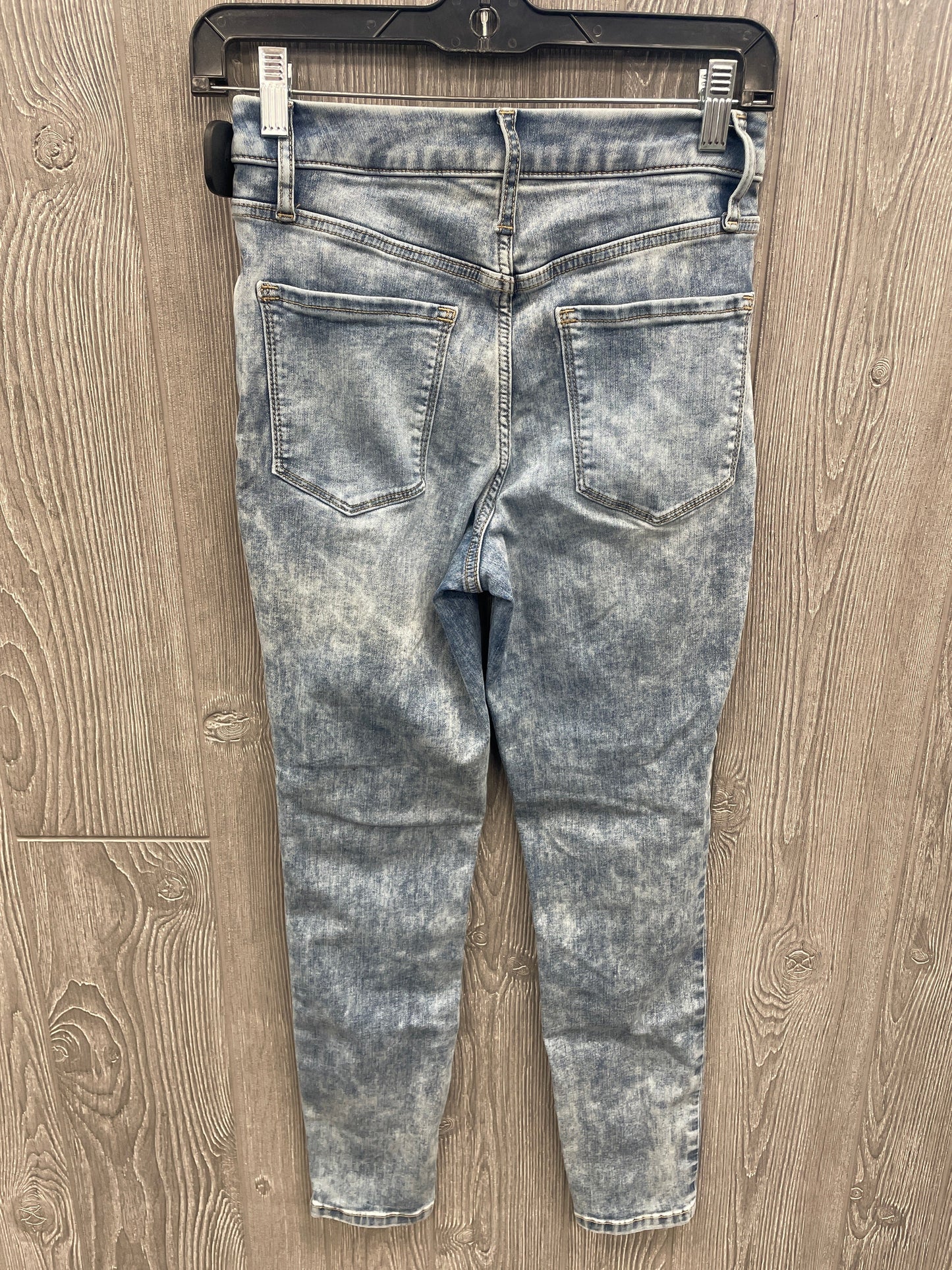 Jeans Skinny By Simply Vera In Blue Denim, Size: 2