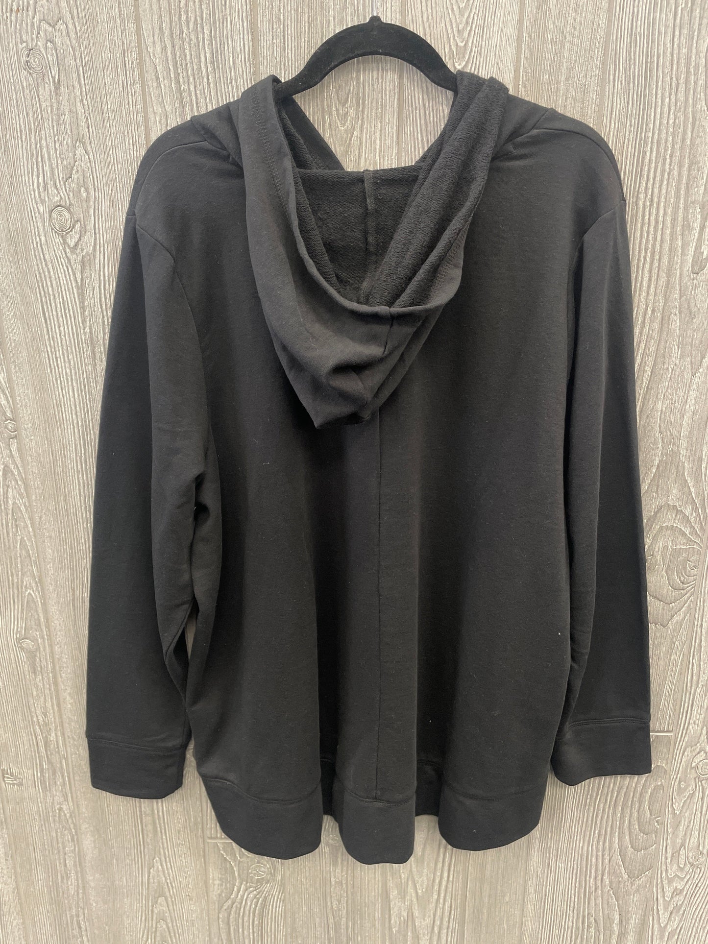 Top Long Sleeve By Lane Bryant In Black, Size: 3x