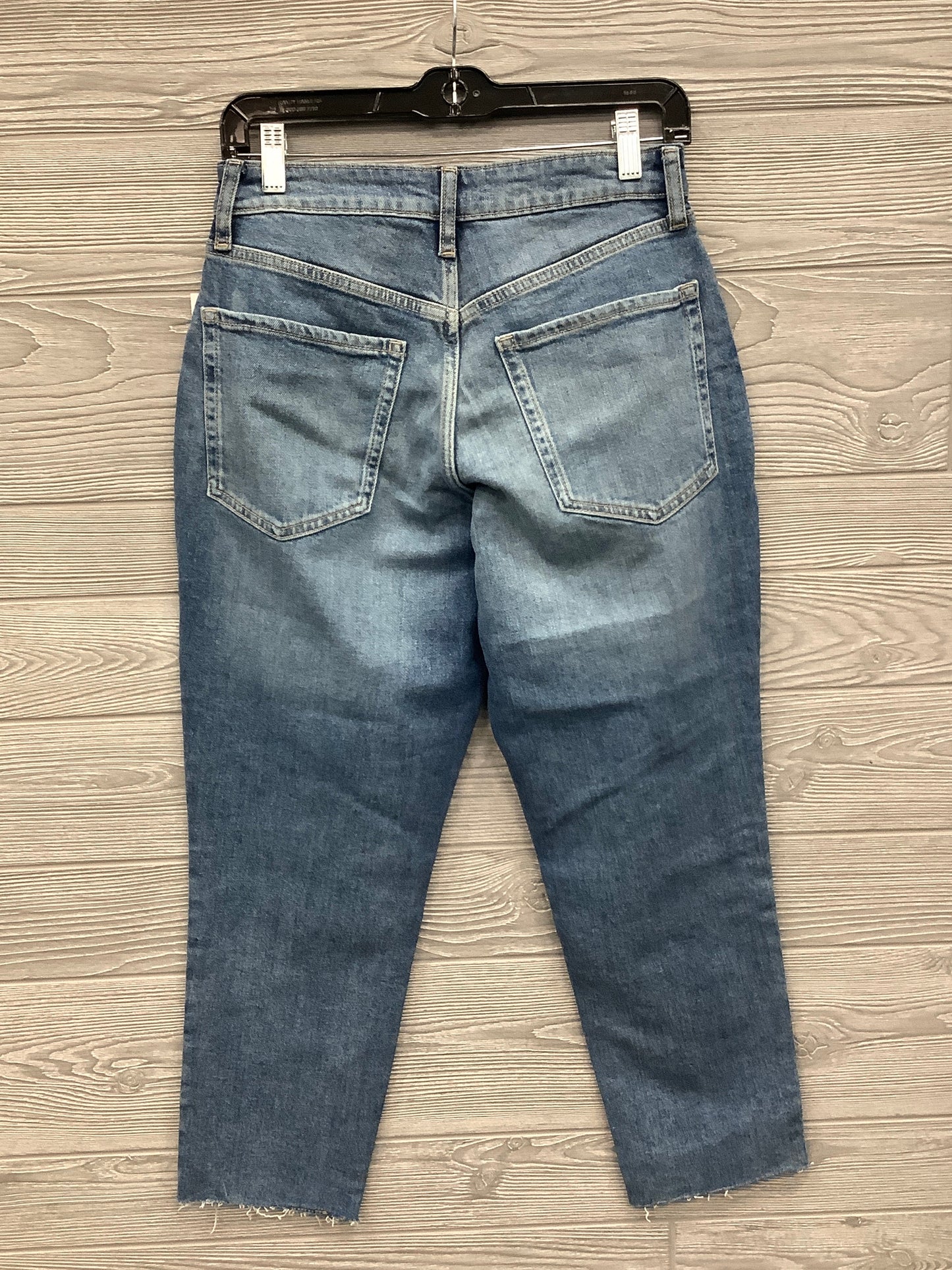 Jeans Straight By Old Navy In Blue Denim, Size: 6p