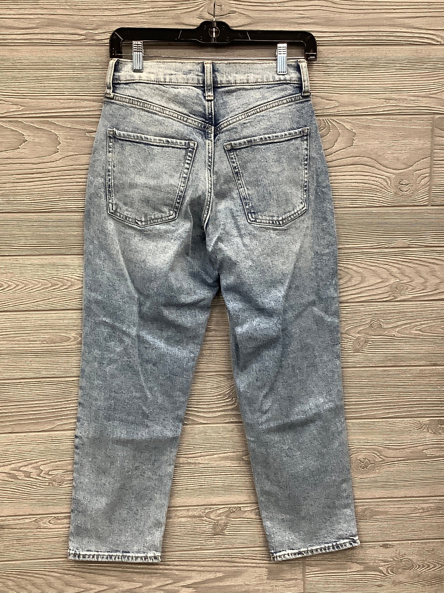 Jeans Straight By Old Navy In Blue Denim, Size: 6p