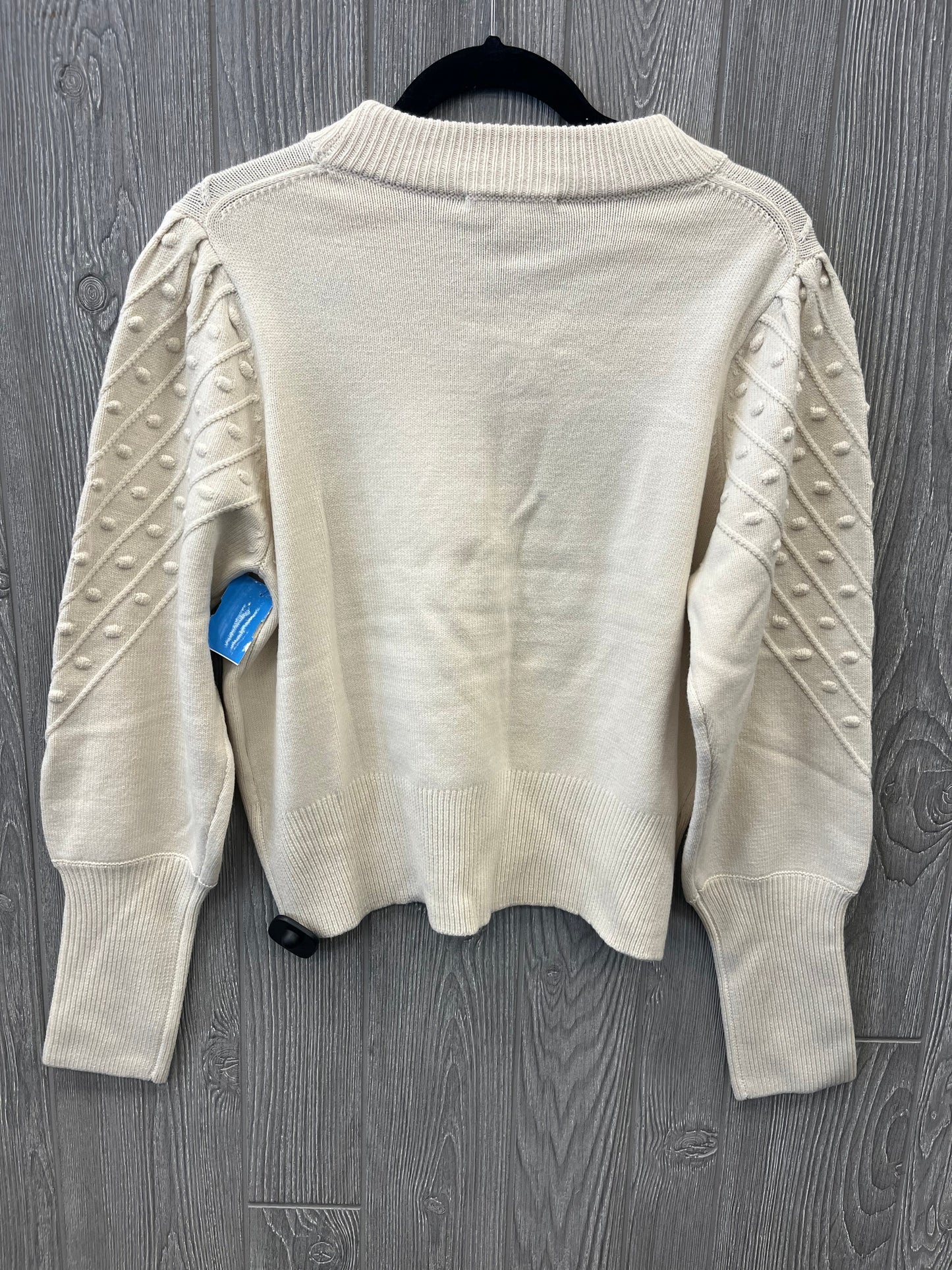 Sweater By French Connection In Cream, Size: Xl