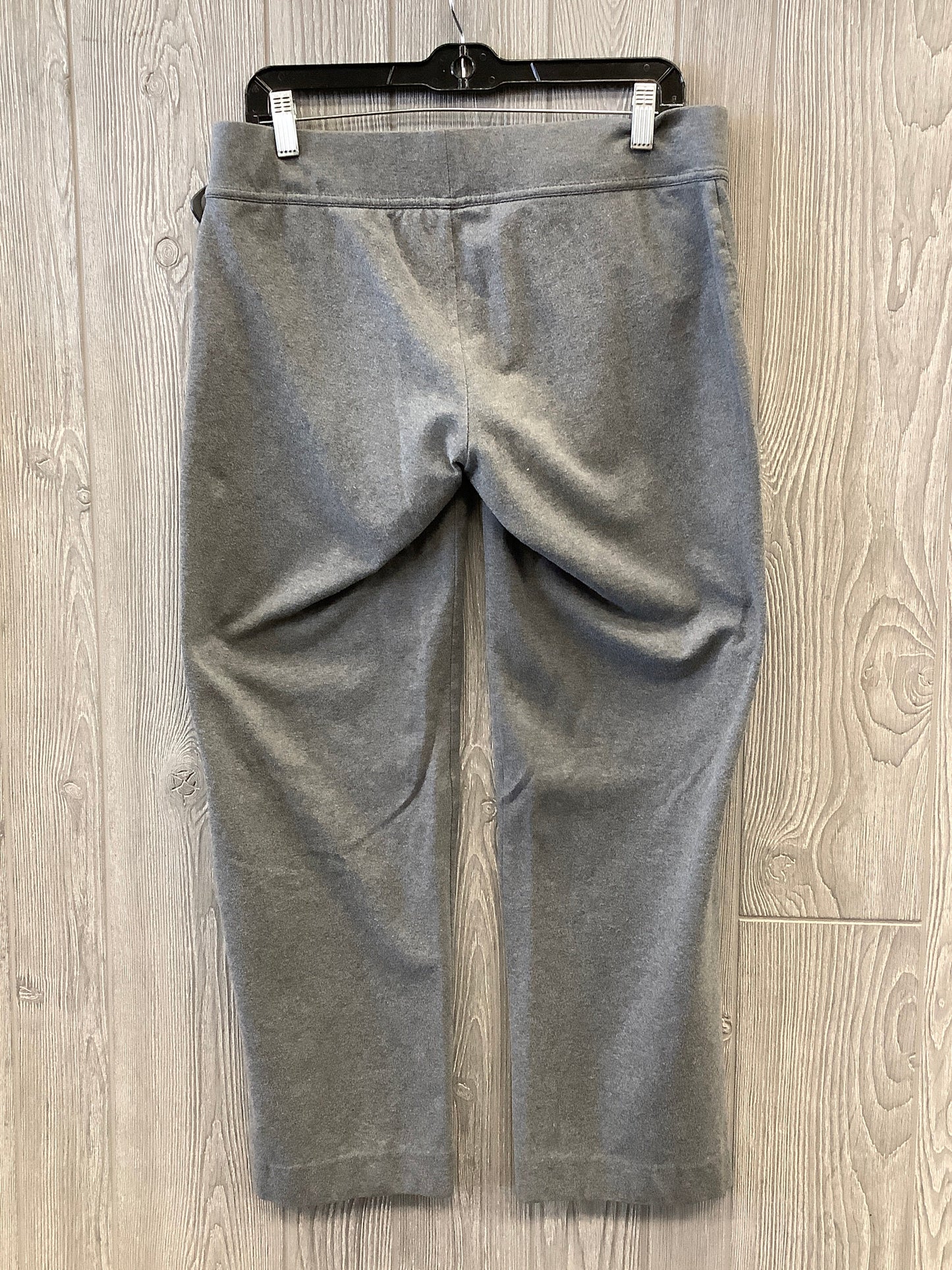 Athletic Pants By Lands End In Grey, Size: Mp