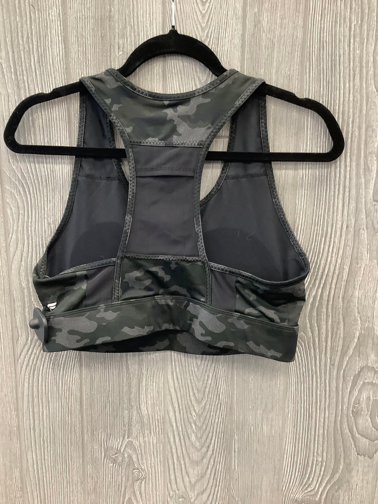 Athletic Bra By Fabletics In Camouflage Print, Size: Xl