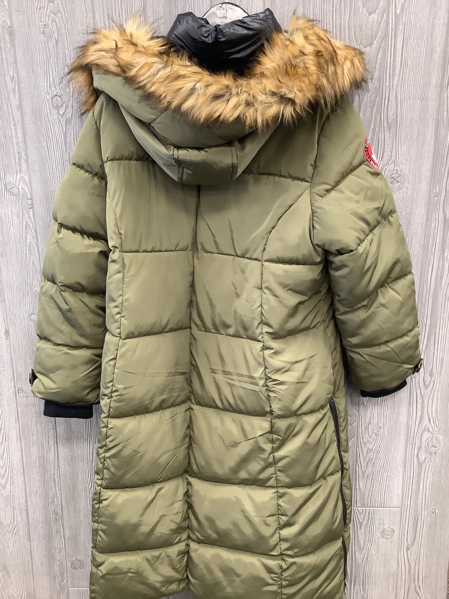 Coat Parka By Clothes Mentor In Green, Size: 1x