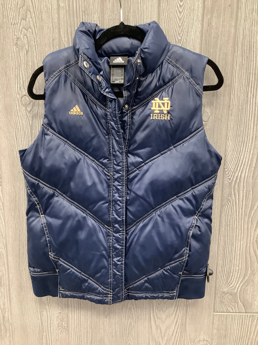 Vest Puffer & Quilted By Adidas In Navy, Size: M