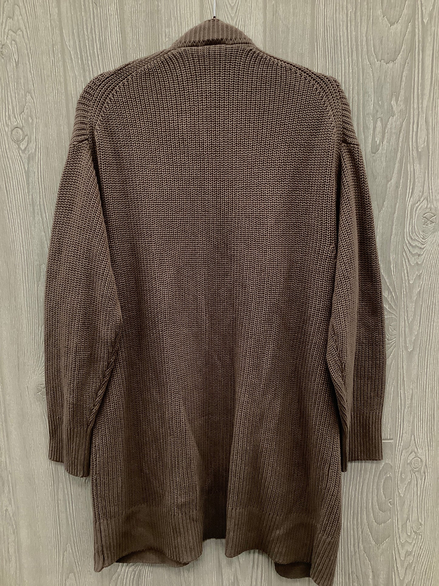 Sweater Cardigan By Clothes Mentor In Brown, Size: Xxl