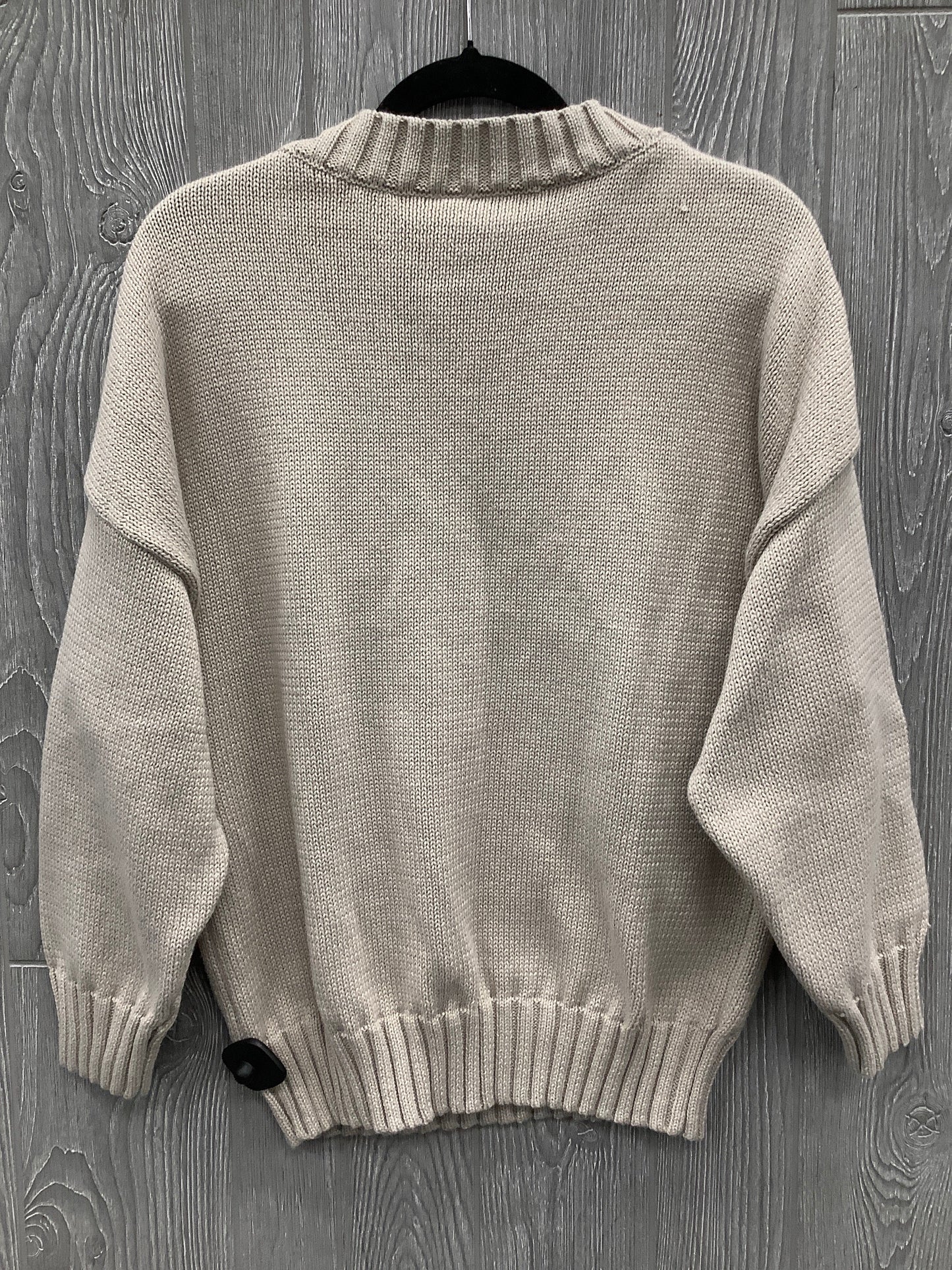 Sweater By Clothes Mentor In Beige, Size: S