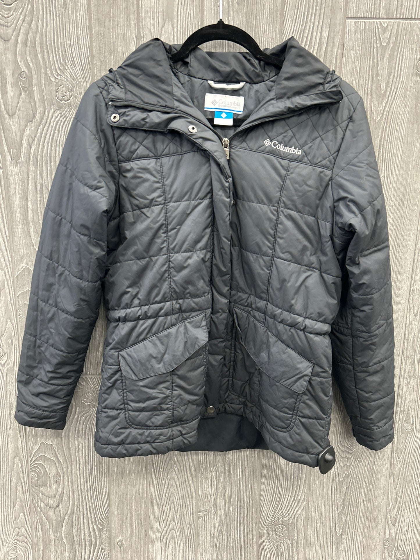 Coat Puffer & Quilted By Columbia In Black, Size: M