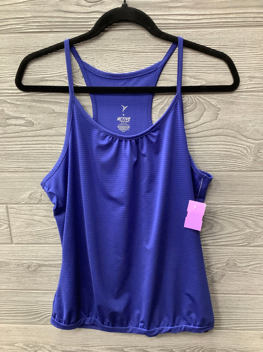 Athletic Tank Top By Old Navy In Purple, Size: M