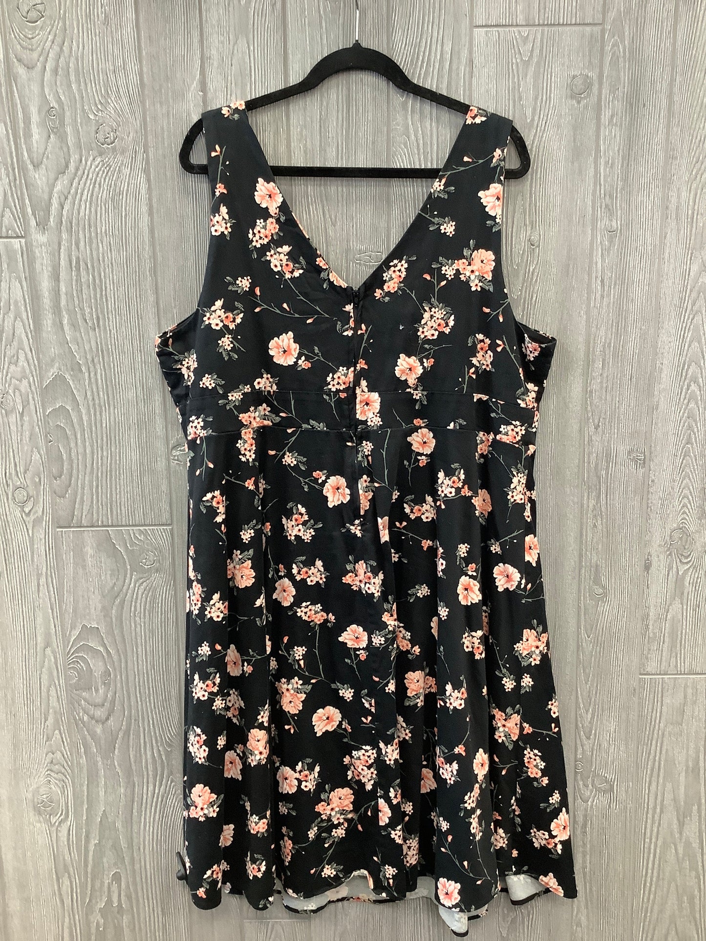 Dress Casual Midi By Torrid In Floral Print, Size: 3x