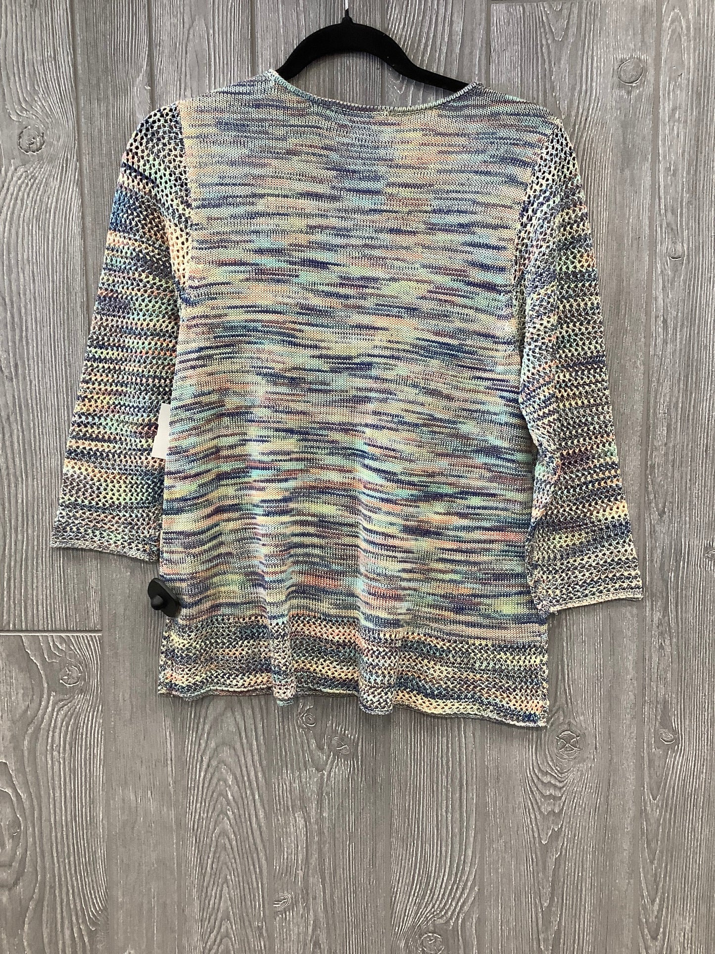 Rainbow Print Sweater Christopher And Banks, Size Petite   S