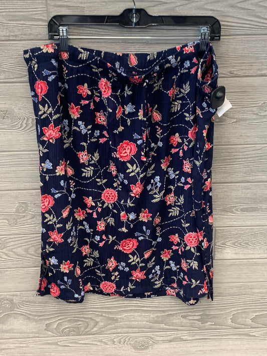 Floral Print Skirt Mini & Short Jaclyn Smith, Size 20