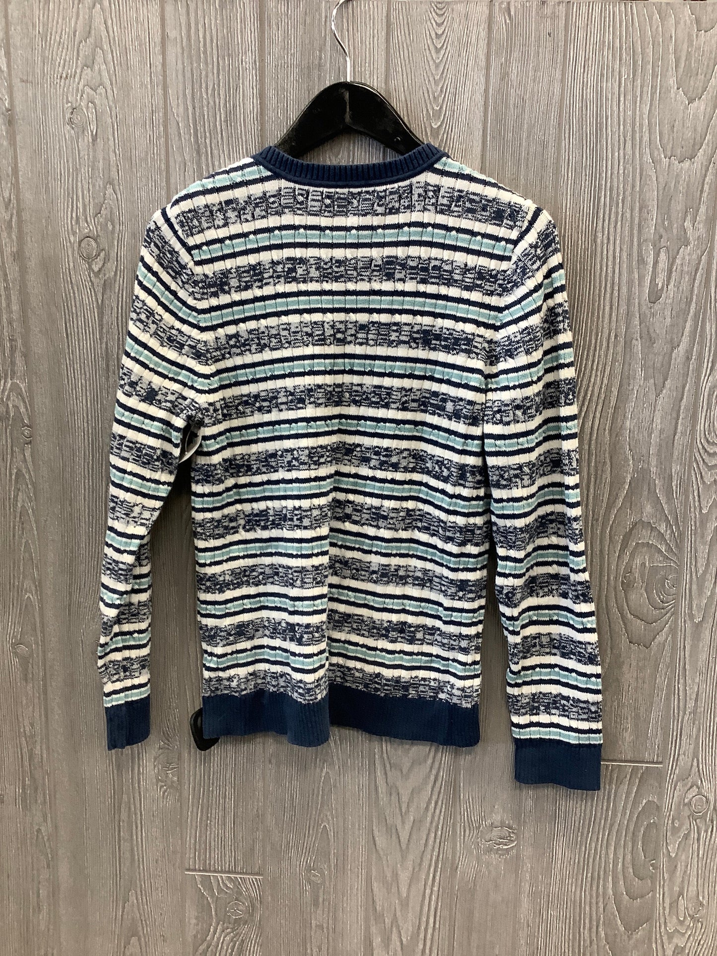 Sweater By Croft And Barrow In Blue, Size: L