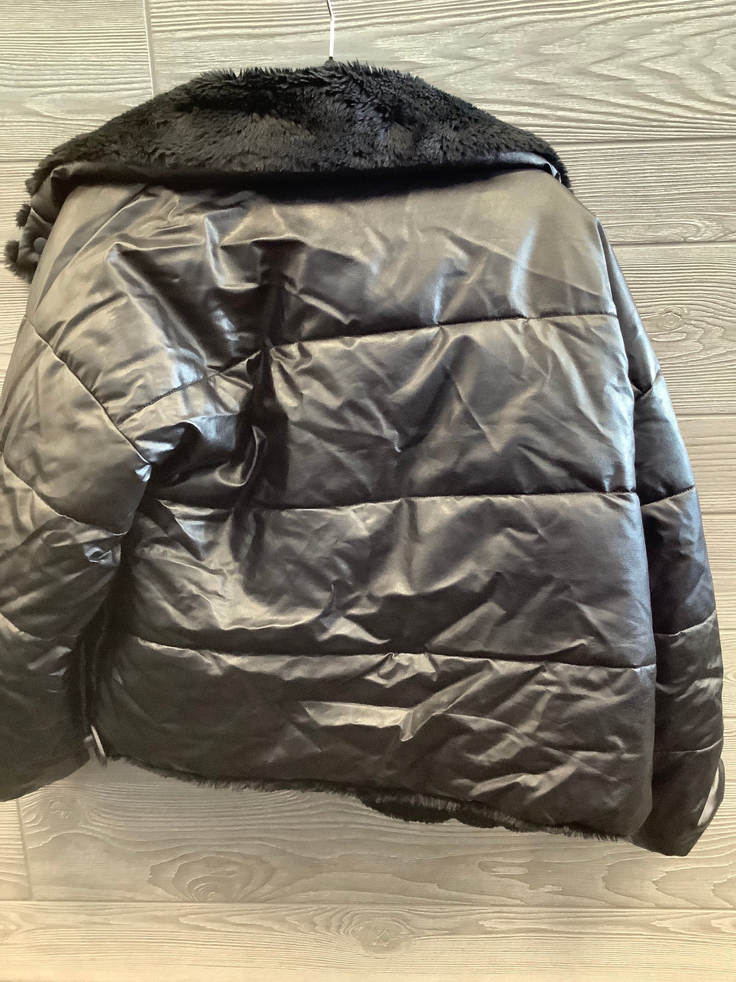 Coat Puffer & Quilted By Express In Black, Size: M