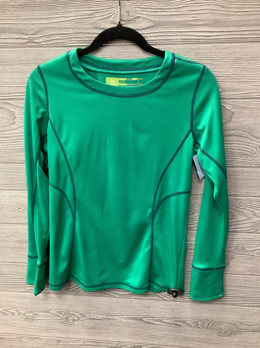 Athletic Top Long Sleeve Crewneck By Clothes Mentor In Green, Size: S