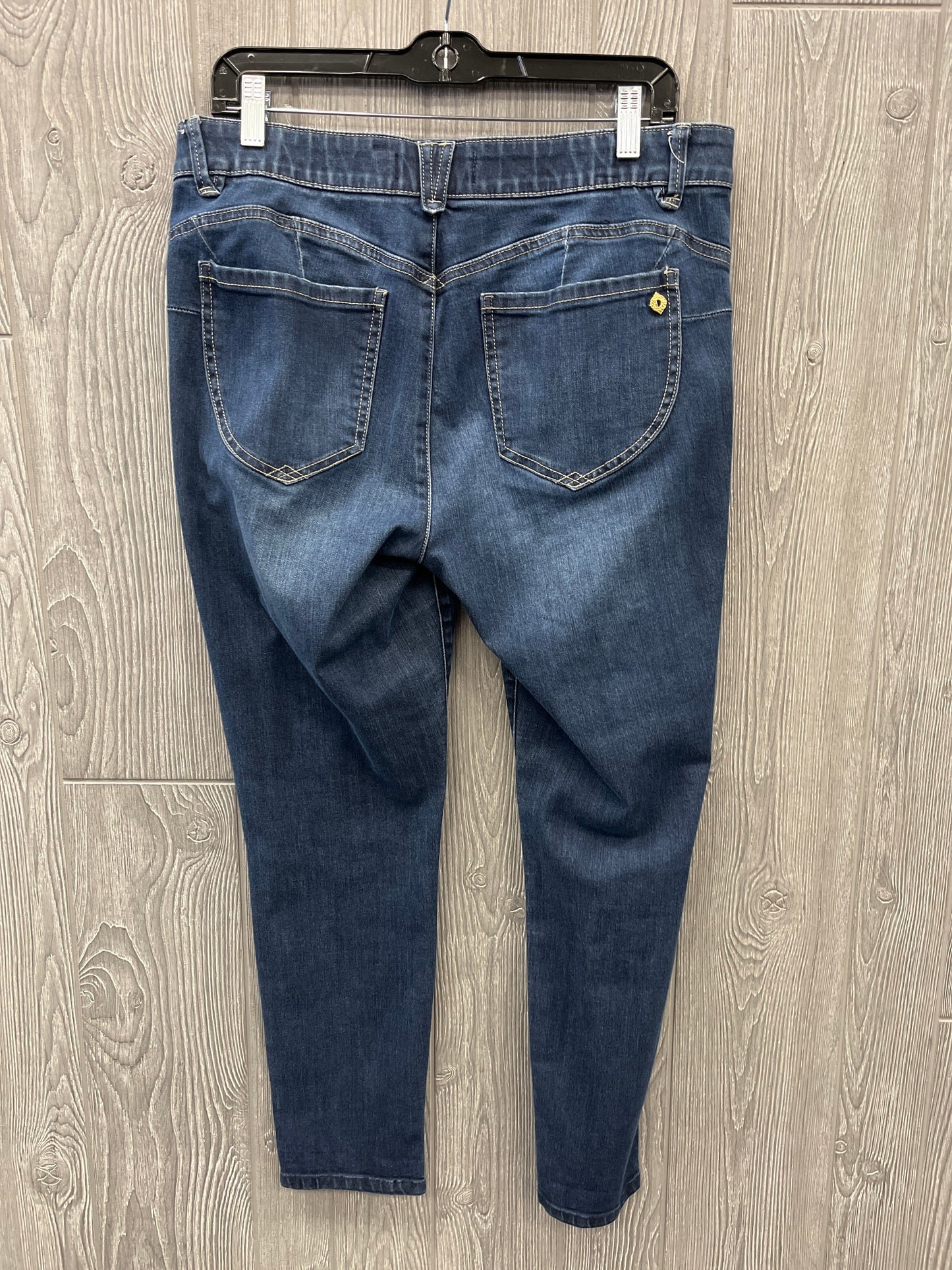 Jeans Skinny By Democracy In Blue Denim, Size: 12