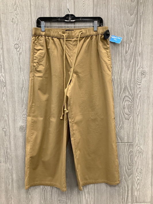 Pants Cropped By Banana Republic In Beige, Size: 8