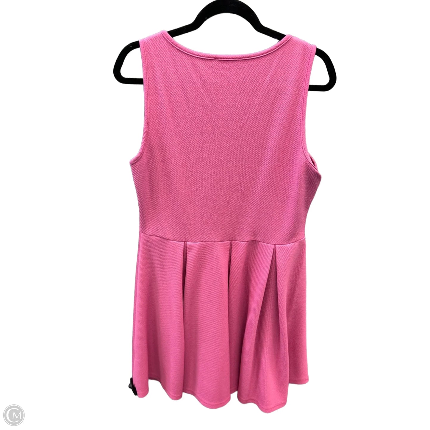 Dress Casual Midi By Clothes Mentor In Pink, Size: Xl