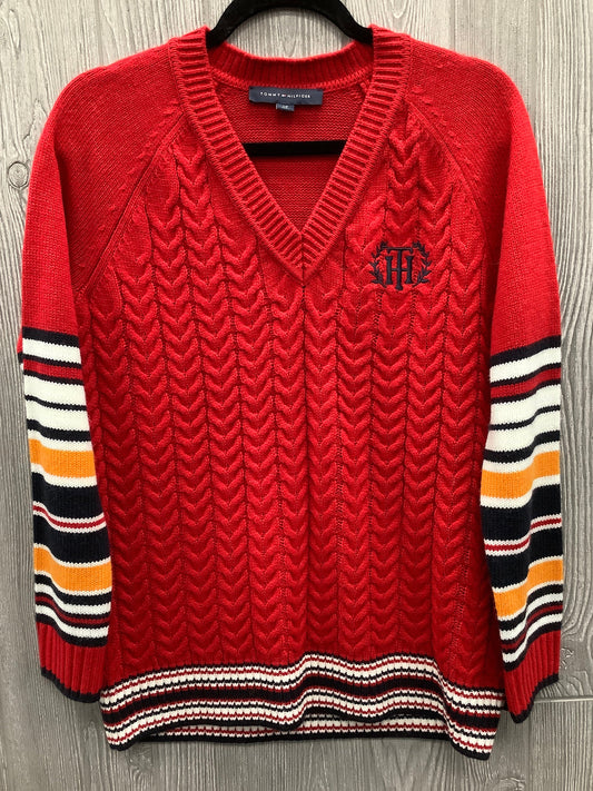 Sweater By Tommy Hilfiger In Red, Size: Sp