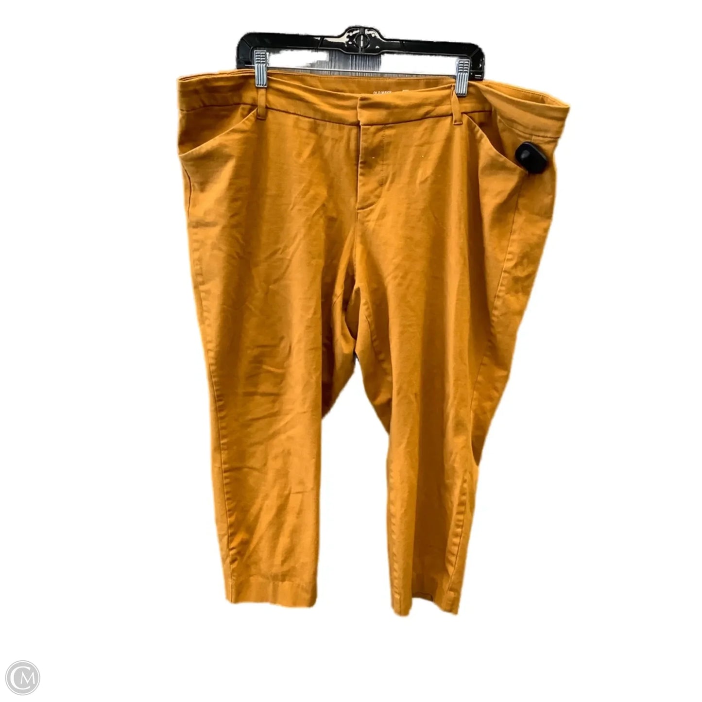 Pants Cropped By Old Navy In Orange, Size: 22