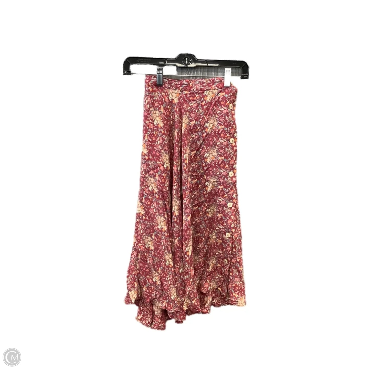 Skirt Midi By Clothes Mentor In Red, Size: 6