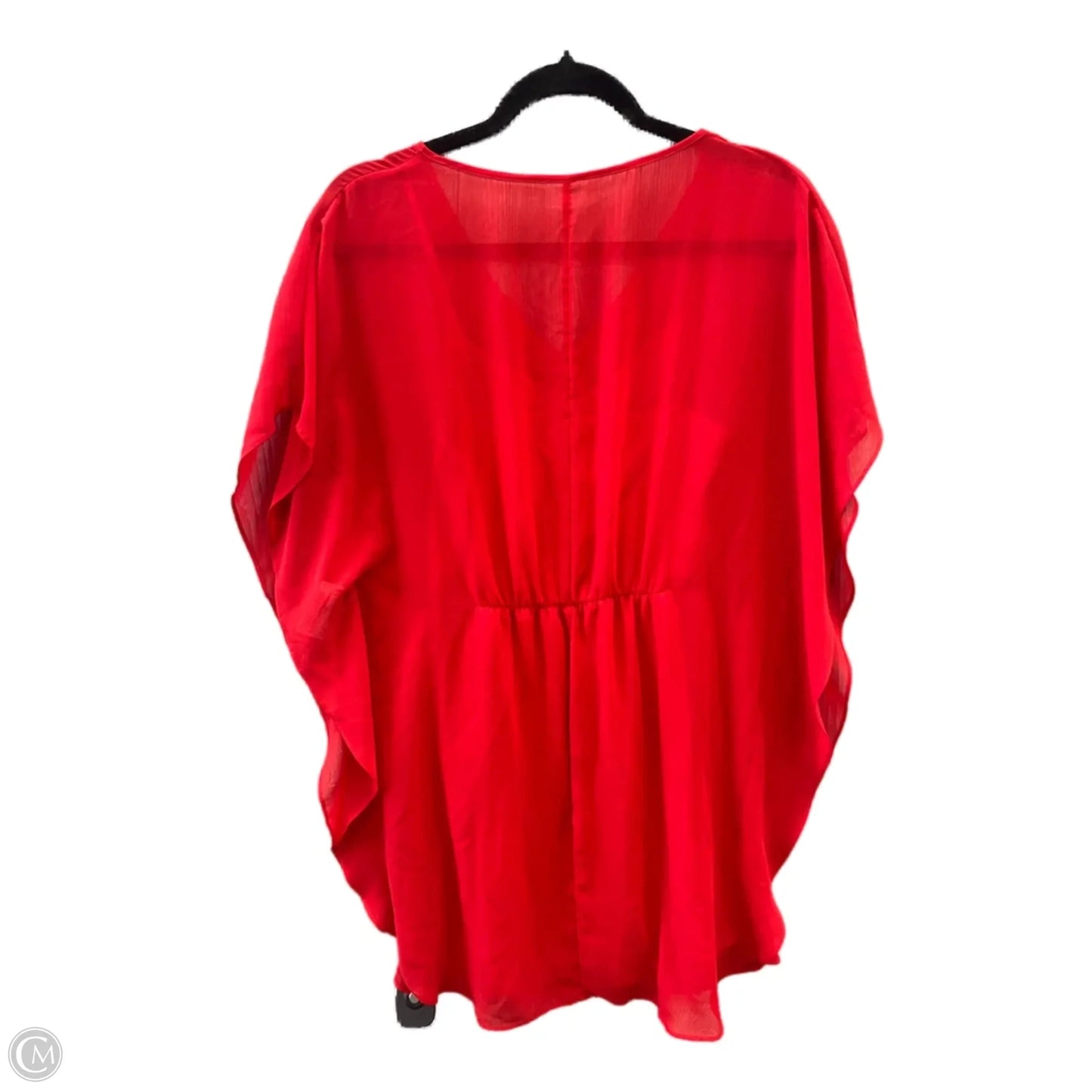 Dress Casual Short By Express In Red, Size: Xs