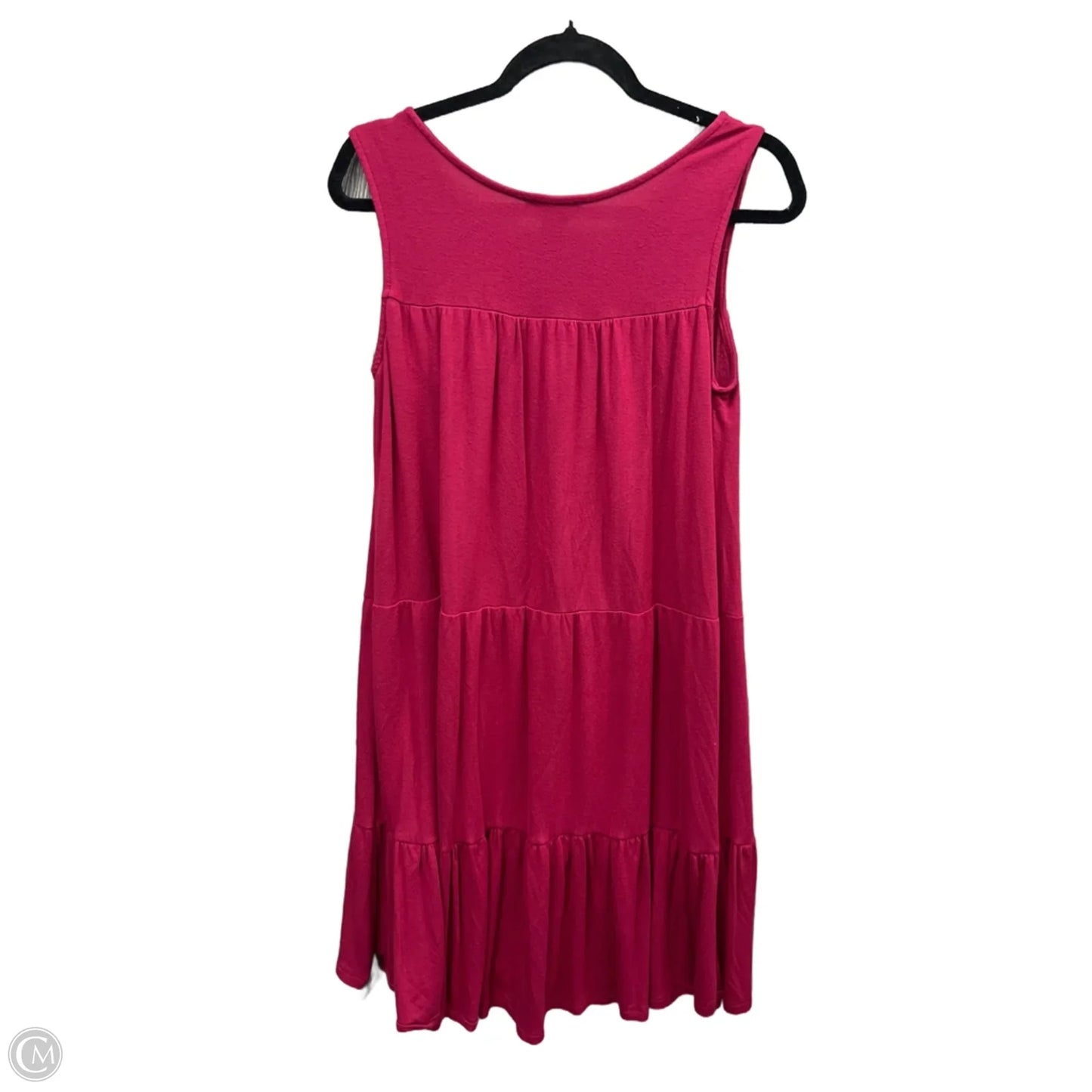 Dress Casual Midi By Chelsea And Theodore In Pink, Size: M